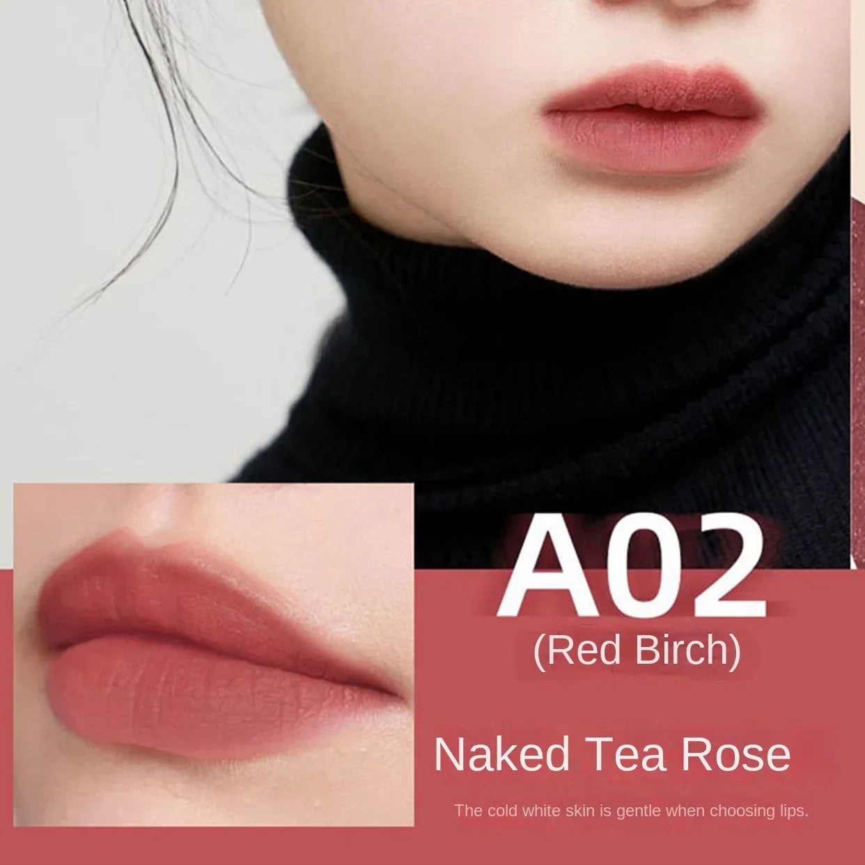 Lip Gloss Moisturizing Lip Tint Mud 6 Colors Long Lasting